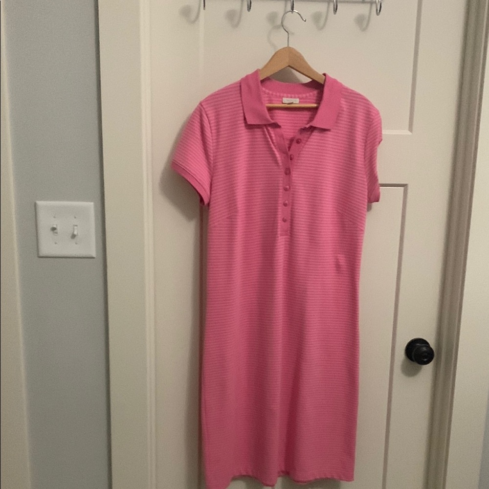 Talbots Pink Striped Top